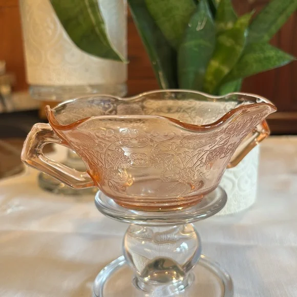 Hazel Atlas Florentine Cream/Soup Bowl - Picture 10 of 12